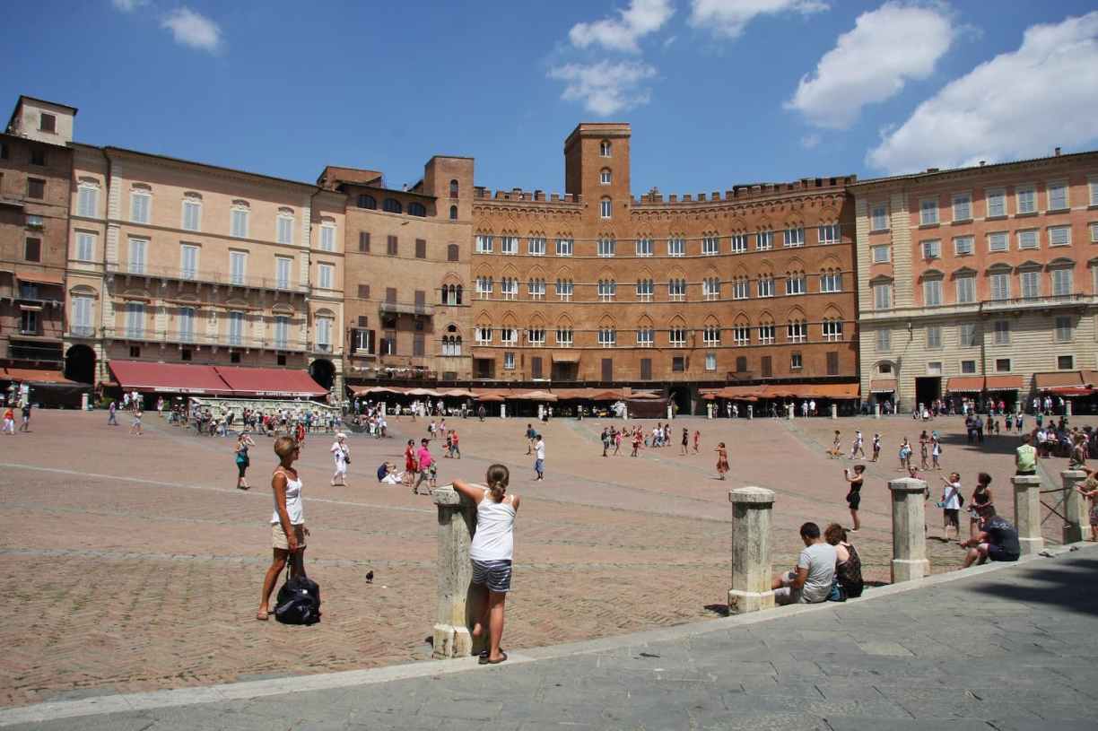 Toscane Sienne la Piazza du Campo