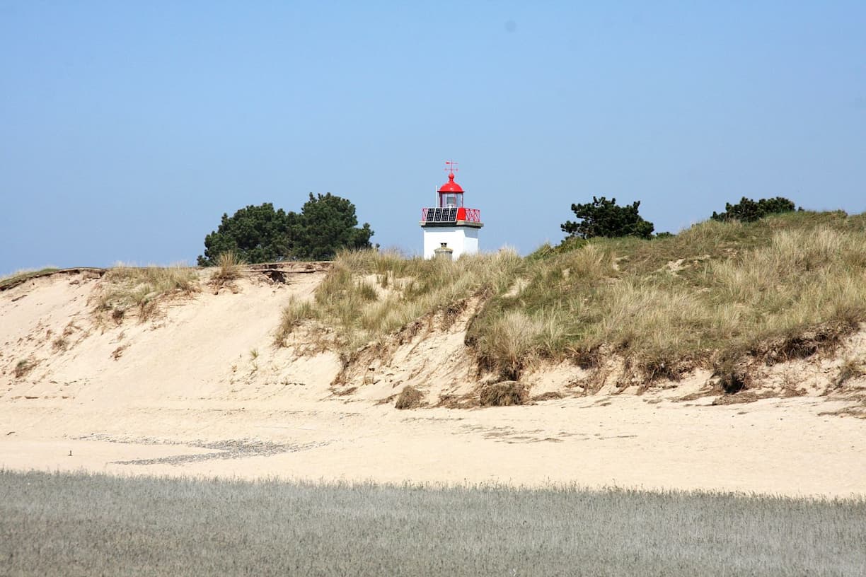 Normandie Le phare de la pointe d'Agon