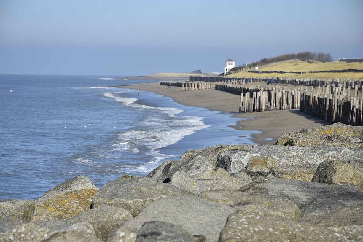 Normandie Blainville-sur-mer : la plage