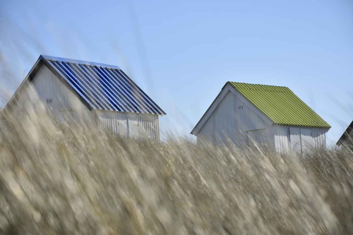 Normandie Gouville : les cabanes