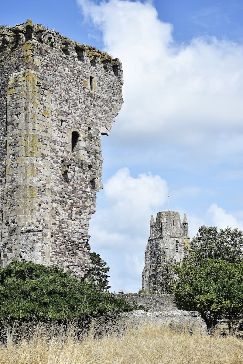 Normandie Regnéville le château