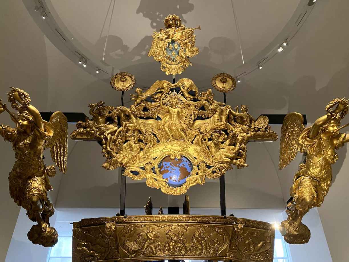 Paris - Musée de la Marine : décor de poupe de la galère Reale