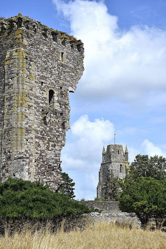 Normandie Regnéville le château