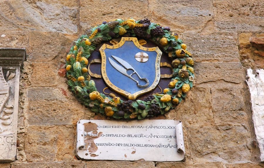 Toscane Piazza dei Priori : l'hôtel de Ville de Volterra