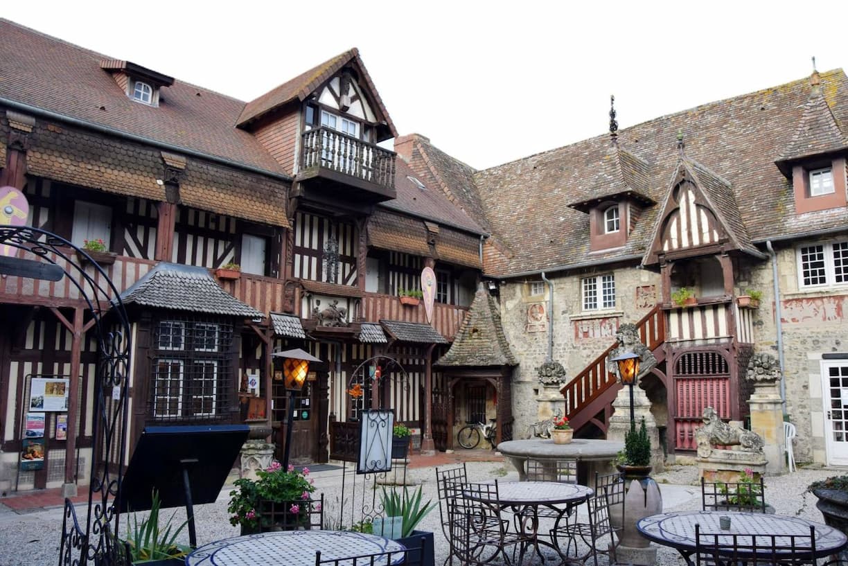 Normandie village Guillaume le Conquérant à Dives-sur-mer