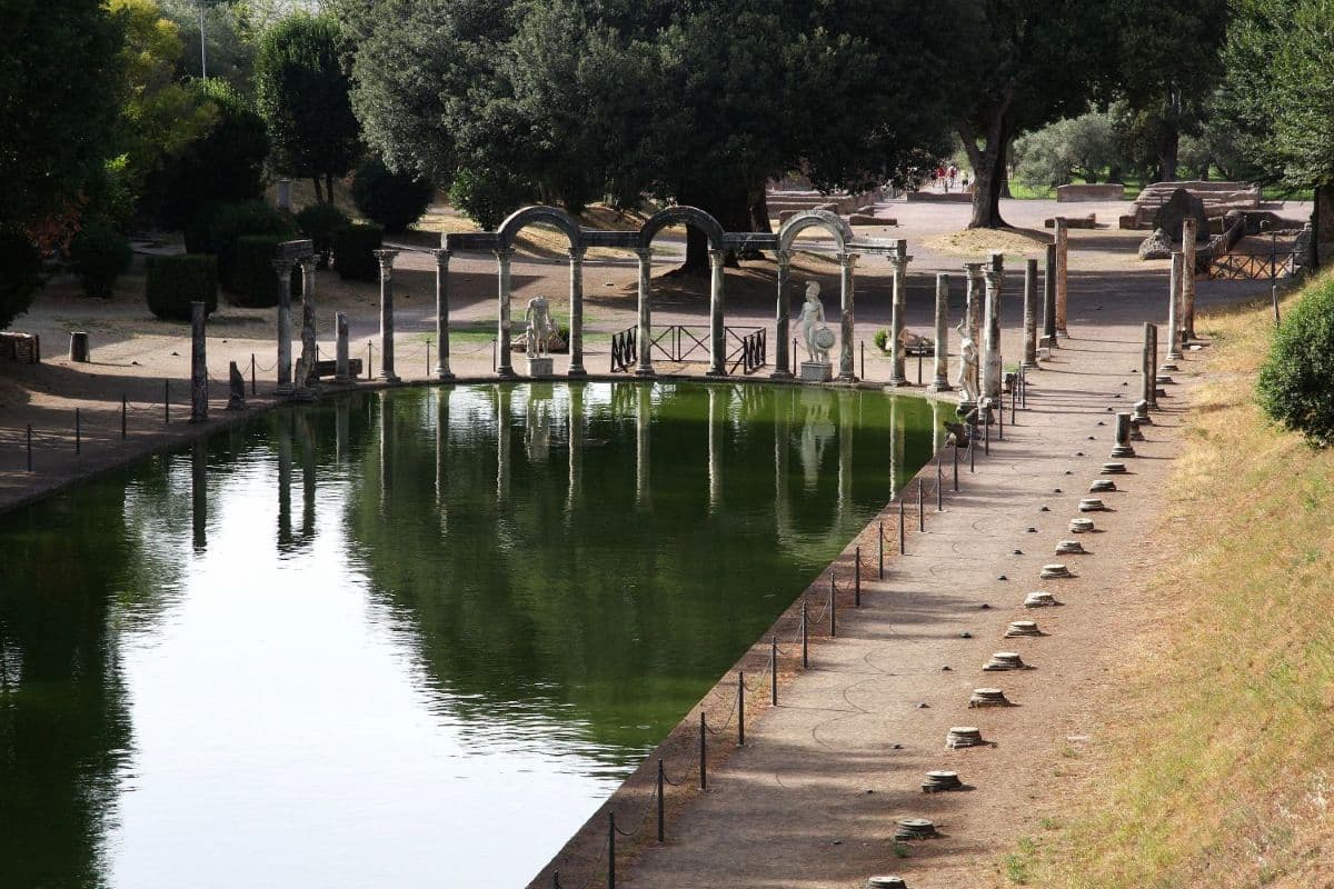 Rome Tivoli : villa Adriana ou villa d'Hadrien