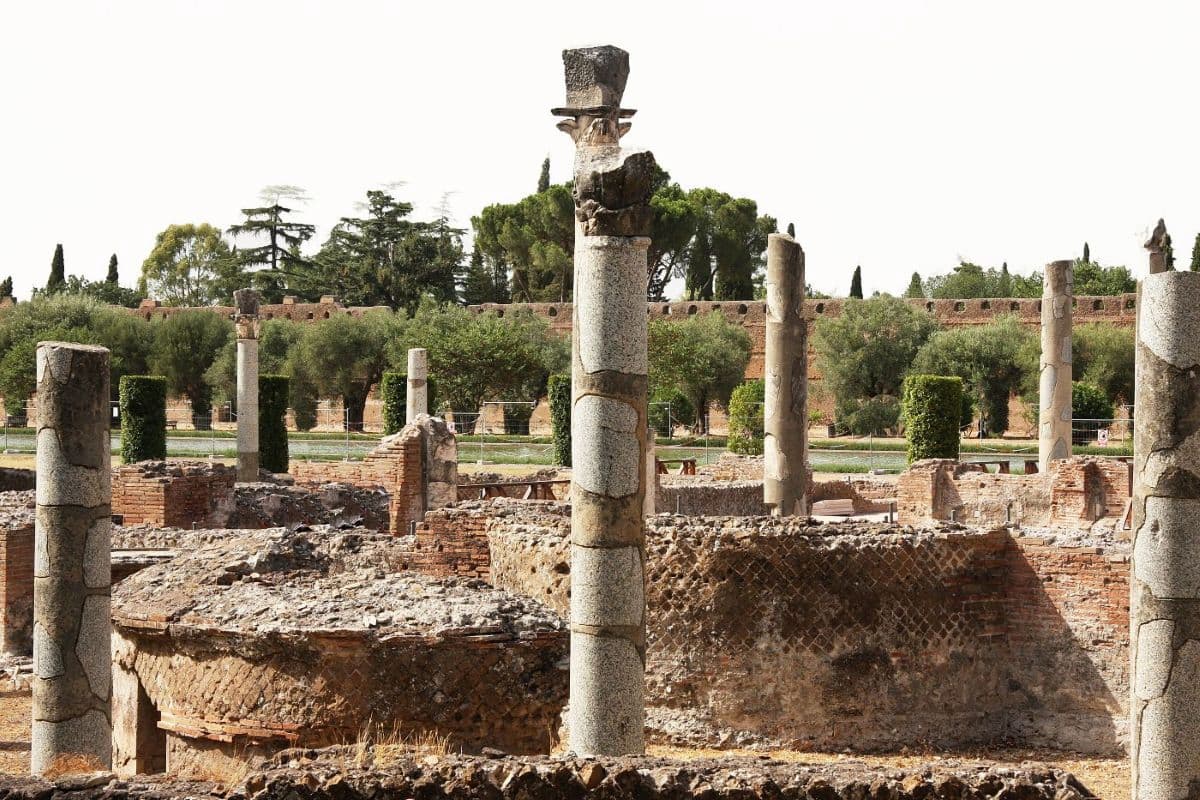 Rome Tivoli : villa Adriana maquette 
