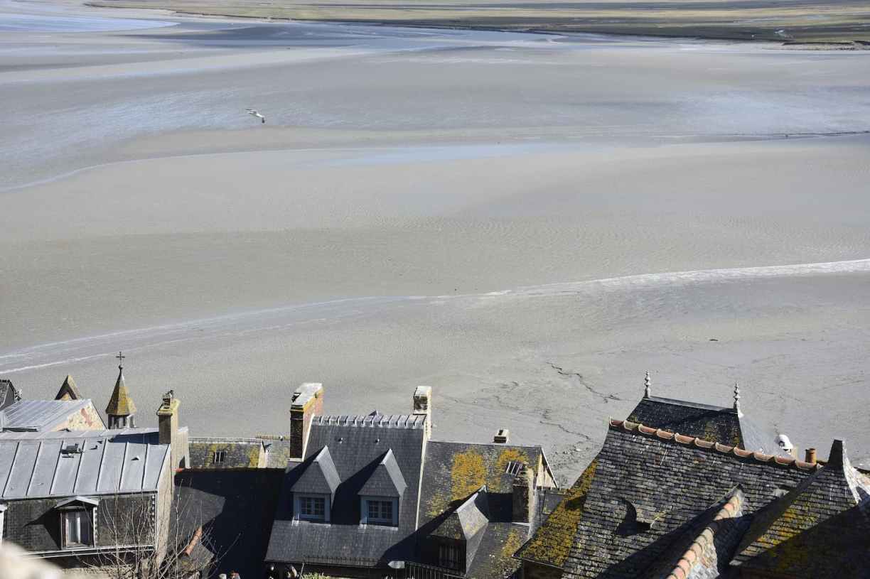 Le village du Mont-Saint-Michel Normandie 