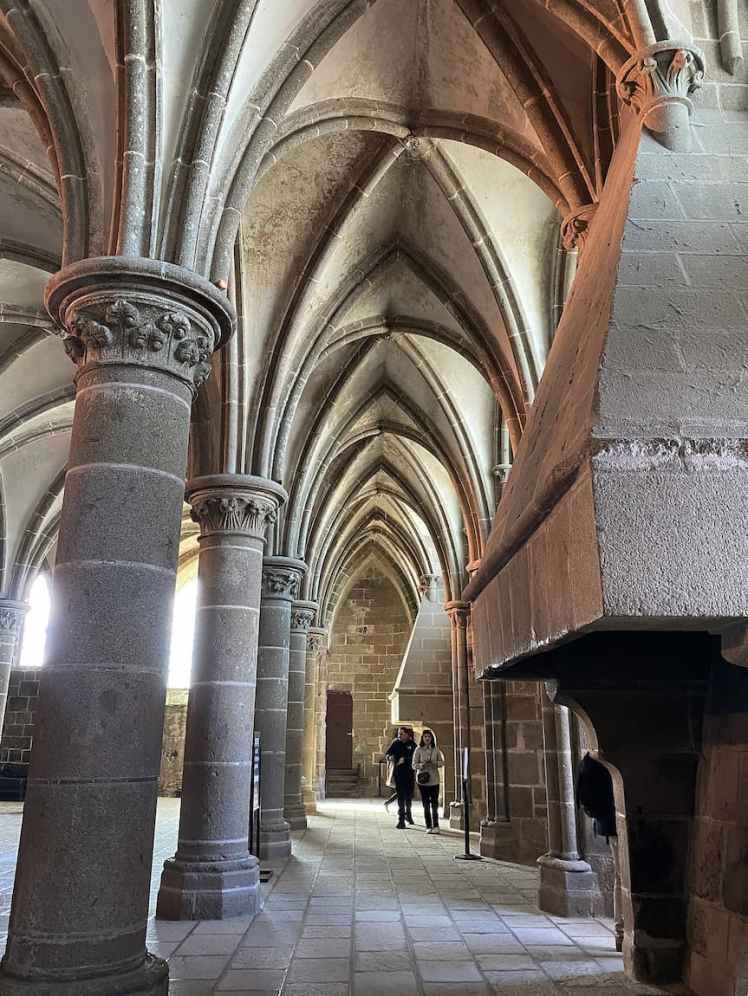 Normandie : scriptorium Mont Saint-Michel