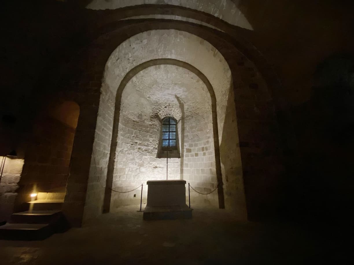 Normandie Mont-Saint-Michel : chapelle Saint-Martin