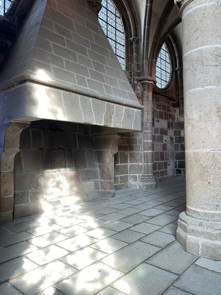 Normandie Mont-Saint-Michel : scriptorium