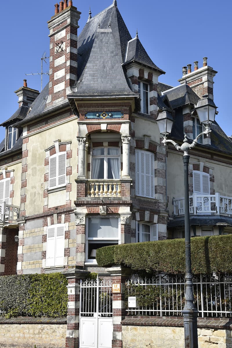 Villa de Cabourg style Belle Époque en Normandie