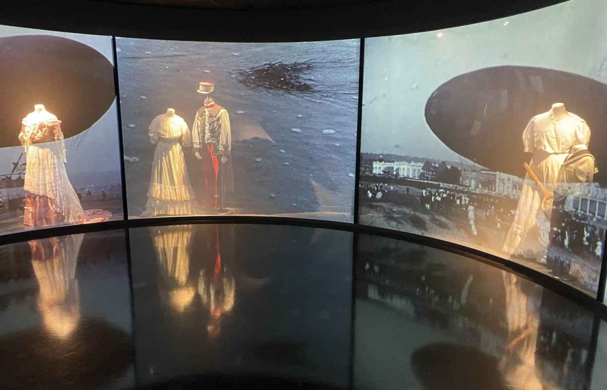 Diorama à la Villa du Temps retrouvé à Cabourg Normandie 