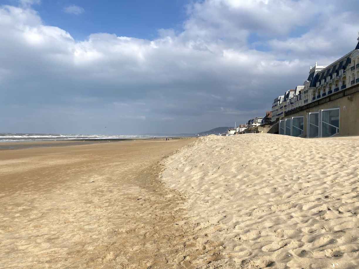 Normandie Cabourg la plage