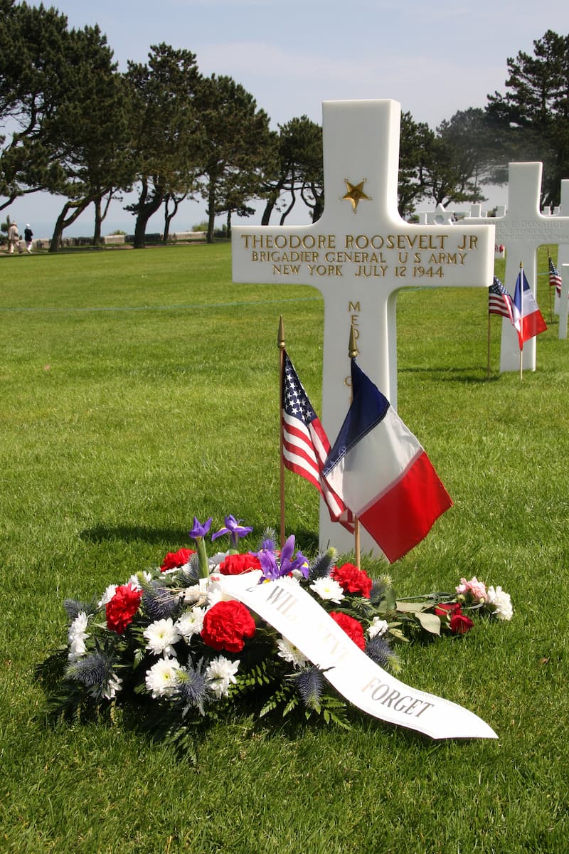 Débarquement de Normandie cimetière américain de Colleville