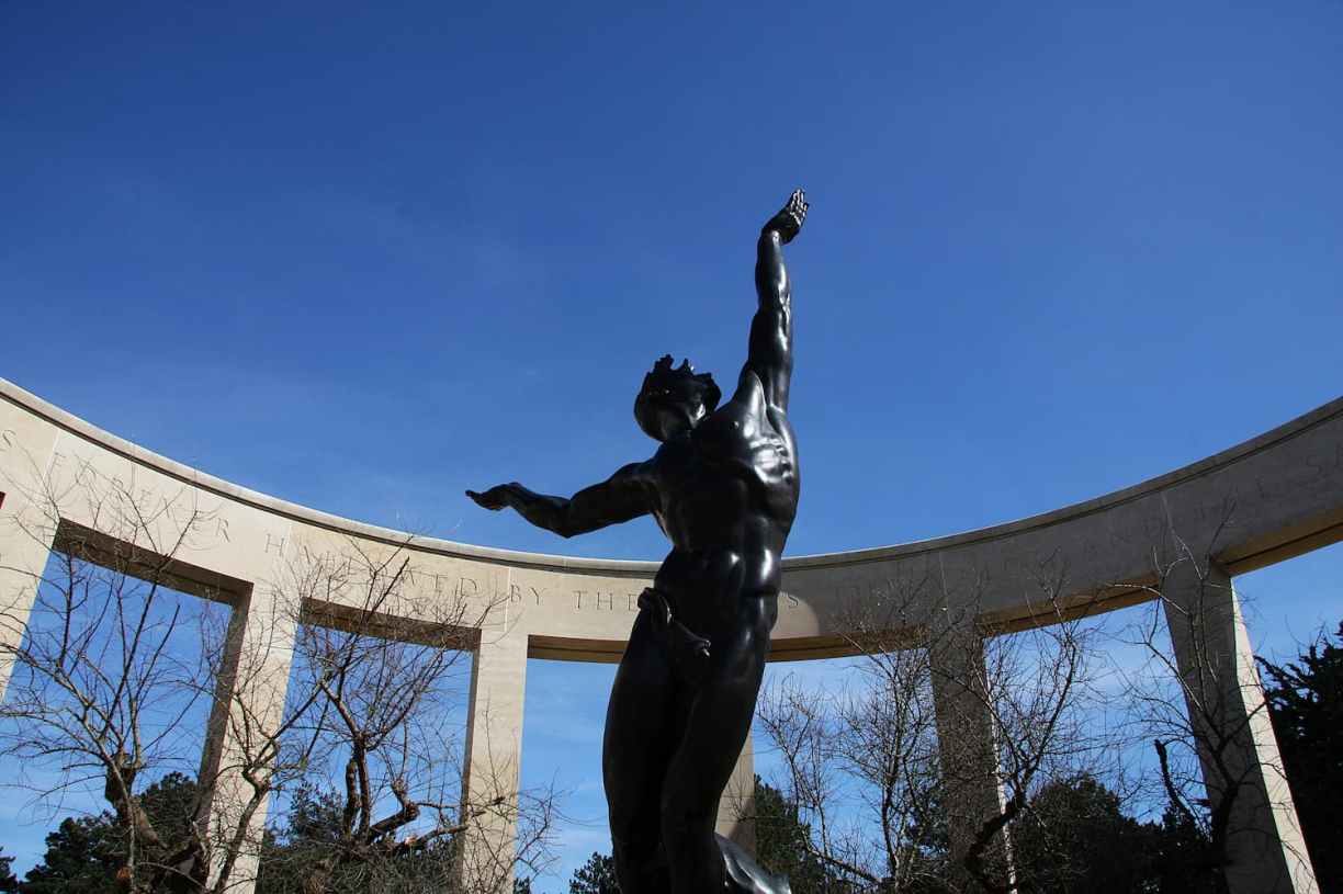 Débarquement de Normandie cimetière américain de Colleville