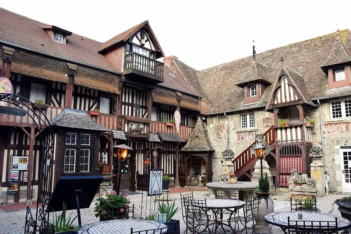 Normandie village Guillaume le Conquérant à Dives-sur-mer