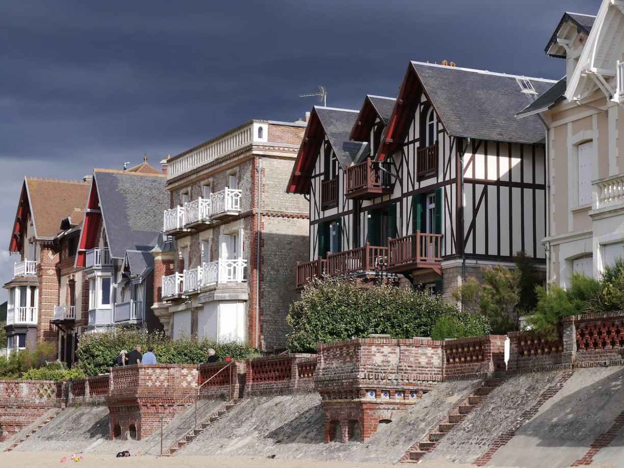 Les villas de Houlgate  en Normandie