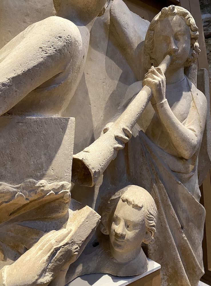 Musée de Cluny : vestiges de Notre-Dame de Paris