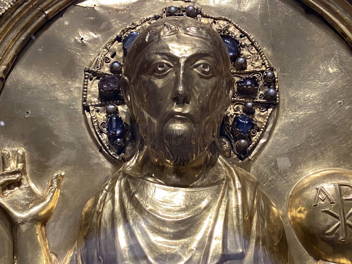 Paris - Musée de Cluny : devant d'autel