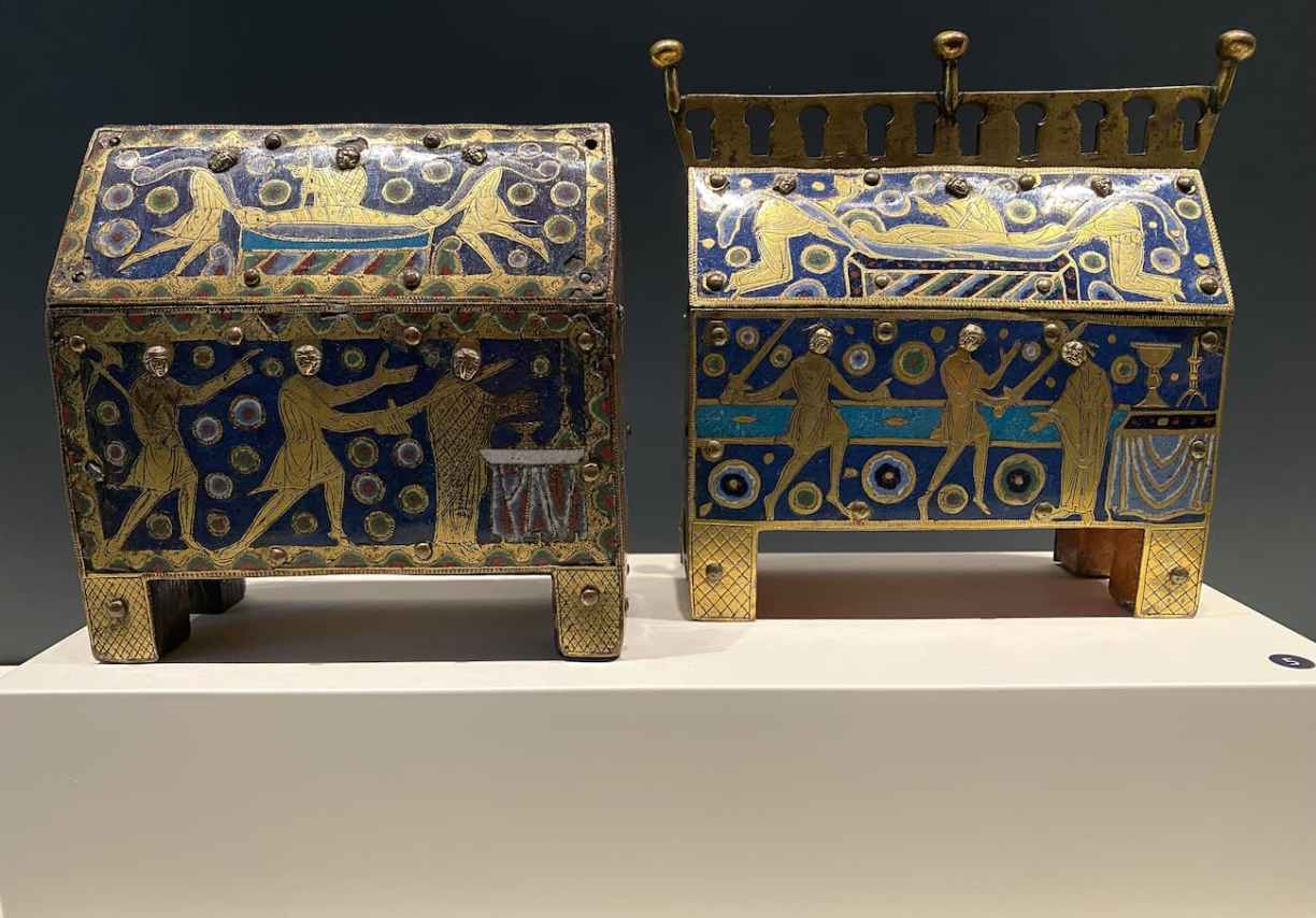 Paris - Musée de Cluny : reliquaires