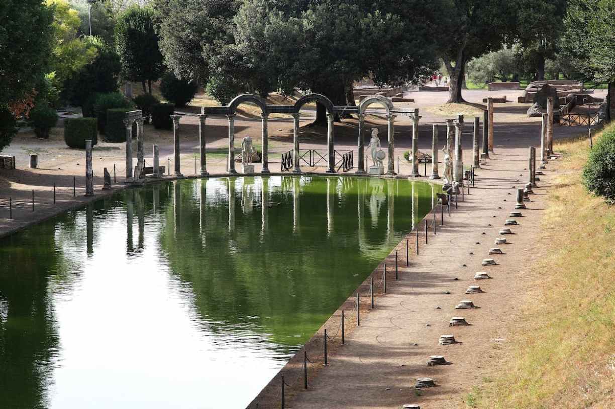 Rome Tivoli : villa Adriana ou villa d'Hadrien