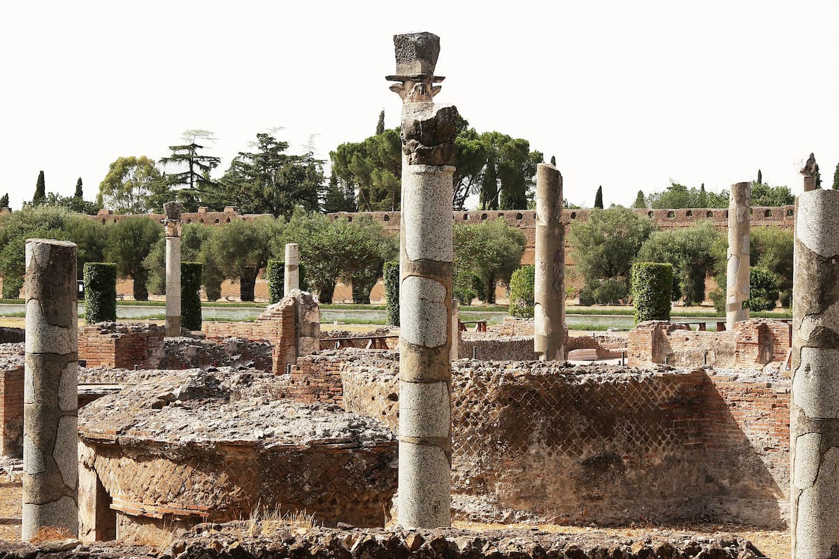 Rome Tivoli : villa Adriana maquette 