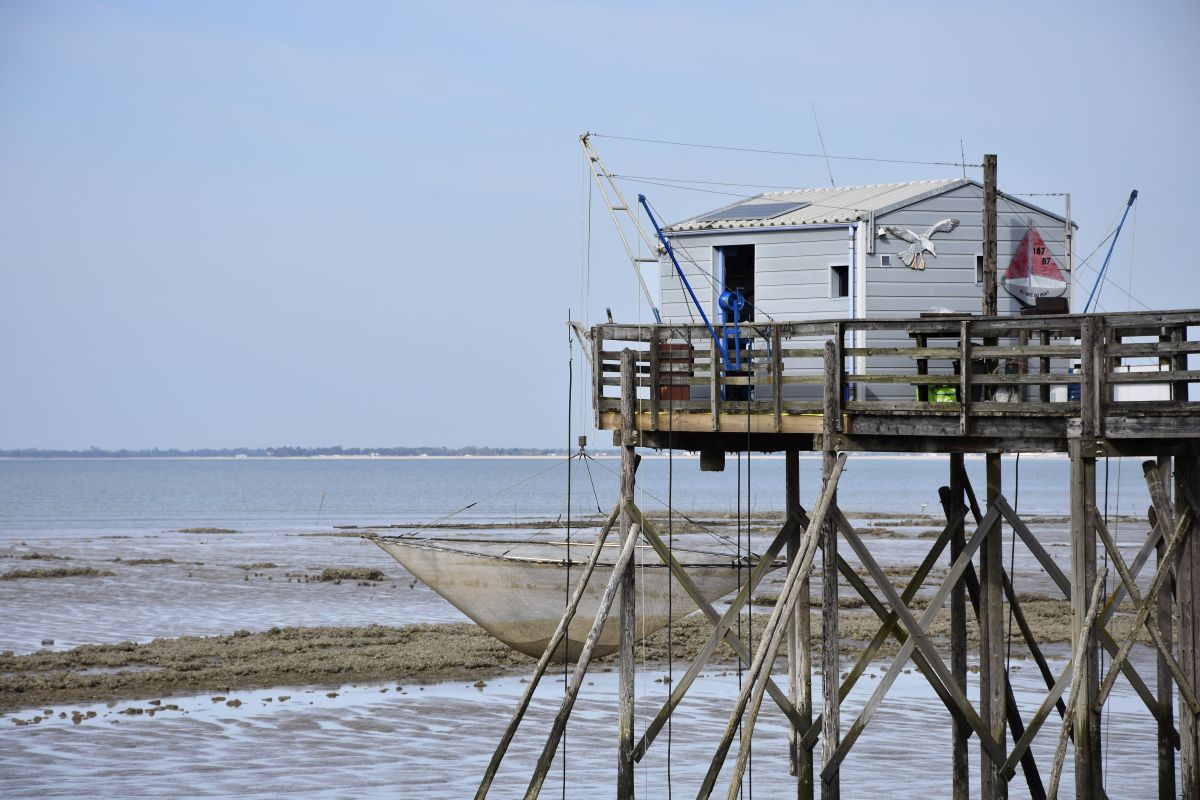 Charente-Maritime Ile Madame cabane grise