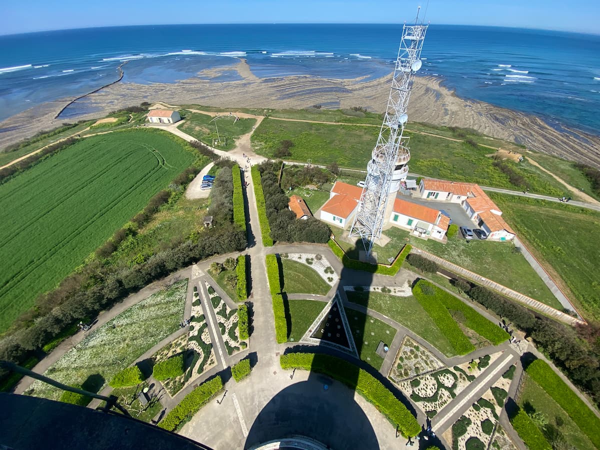 Charente-Maritime Oléron vue du haut du phare de Chassiron