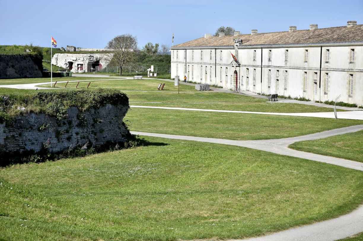 Le Château d'Oléron intérieur de la citadelle Charente-Maritime