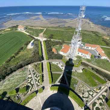 Haut du phare de Chassiron à Oléron