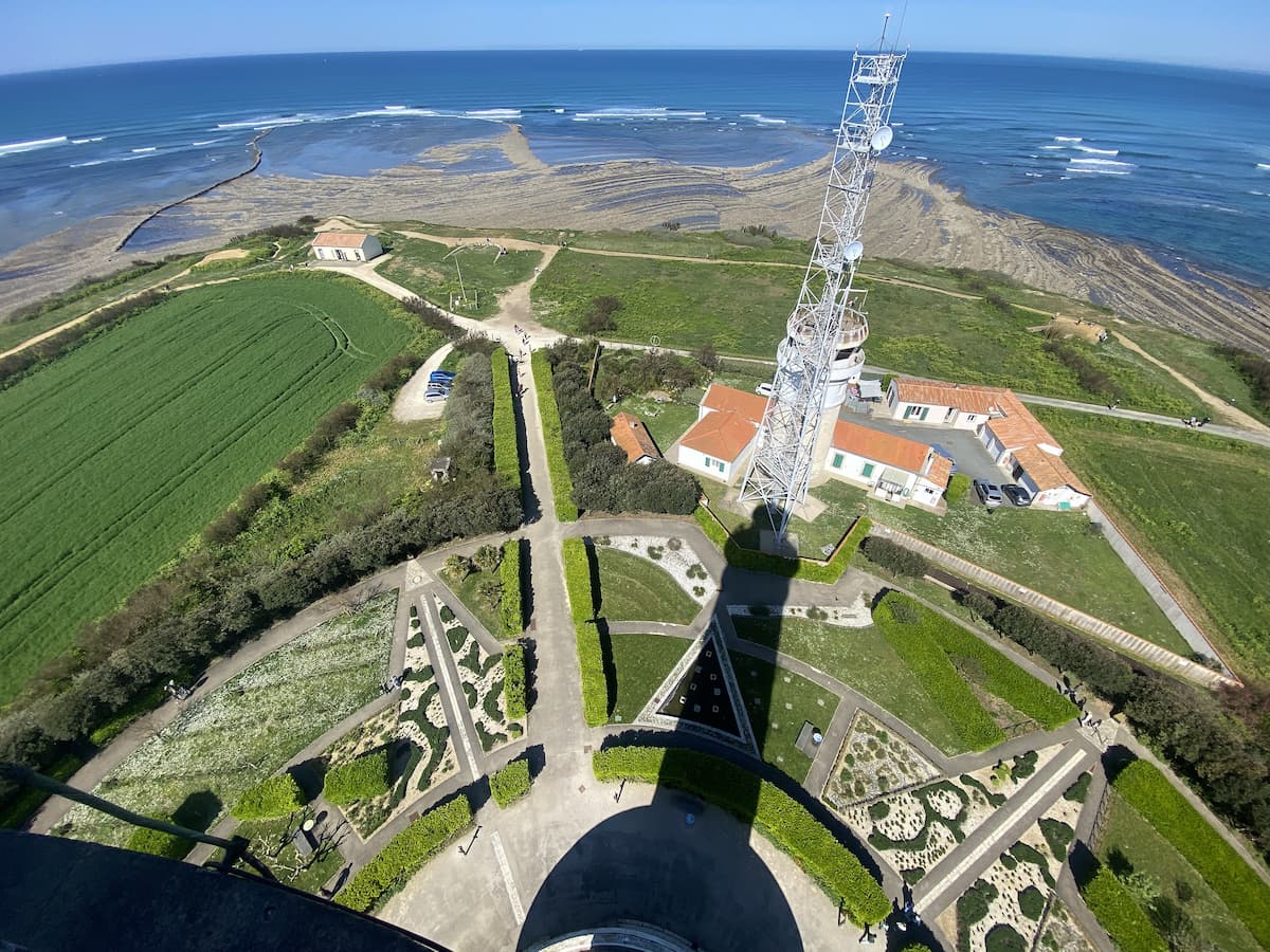 Charente-Maritime Oléron vue du haut du phare de Chassiron