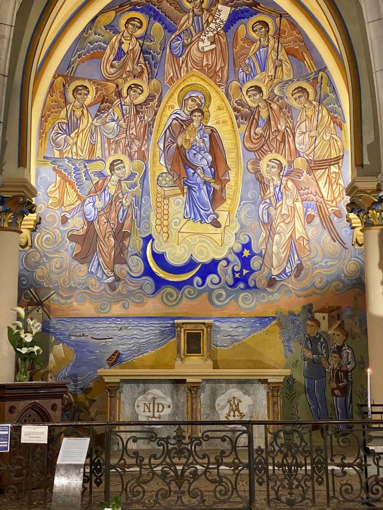 Charente-Maritime Eglise de l'île d'Oléron