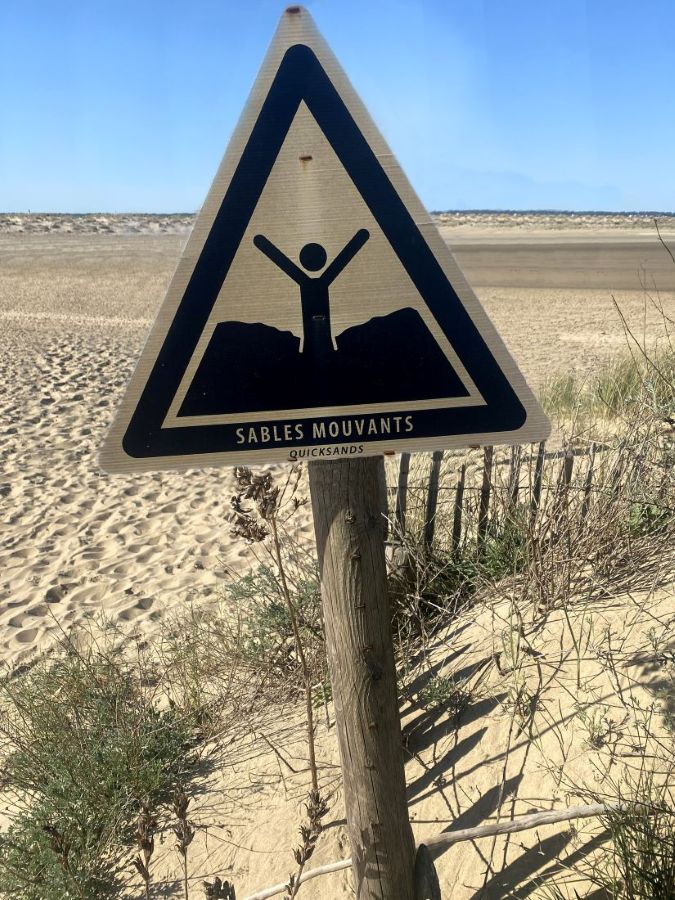 Charente-Maritime danger sables mouvants