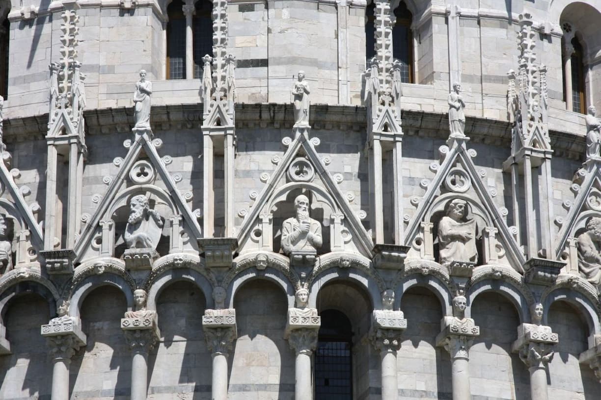 Italie Toscane Pise le baptistère