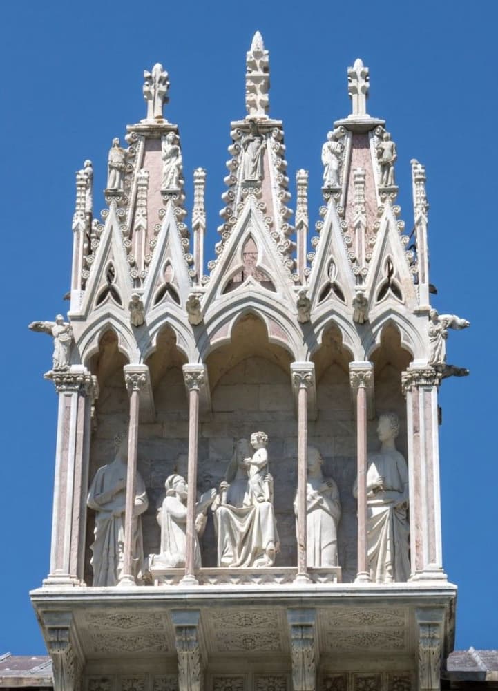 Italie Toscane Pise sculoture du Camposanto