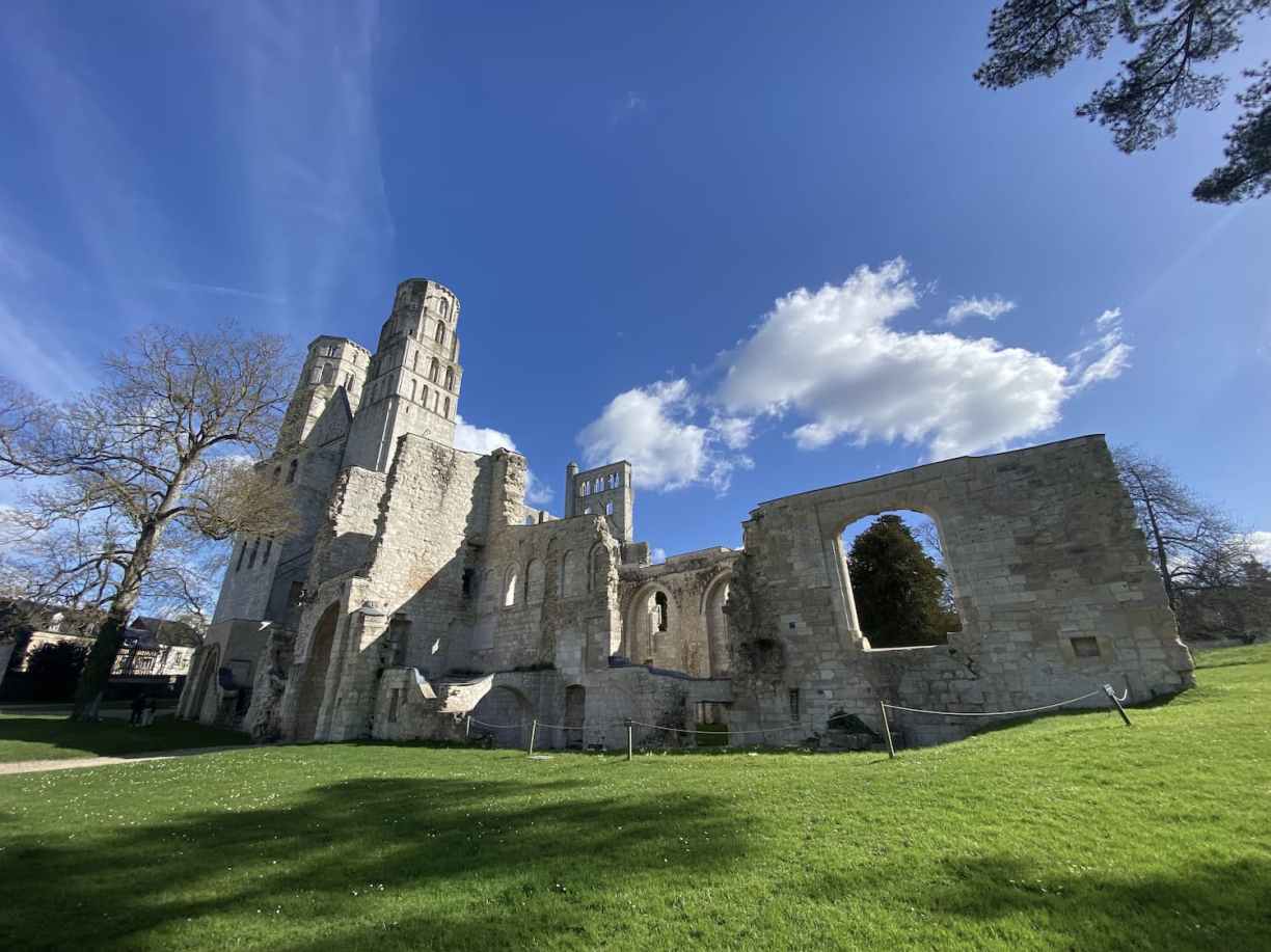 Abbaye de Jumièges en Normandie