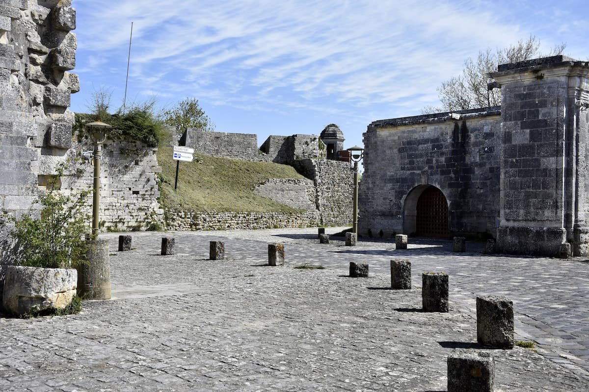 Entrée de la citadelle Vauban de Brouage Charente-Maritime 