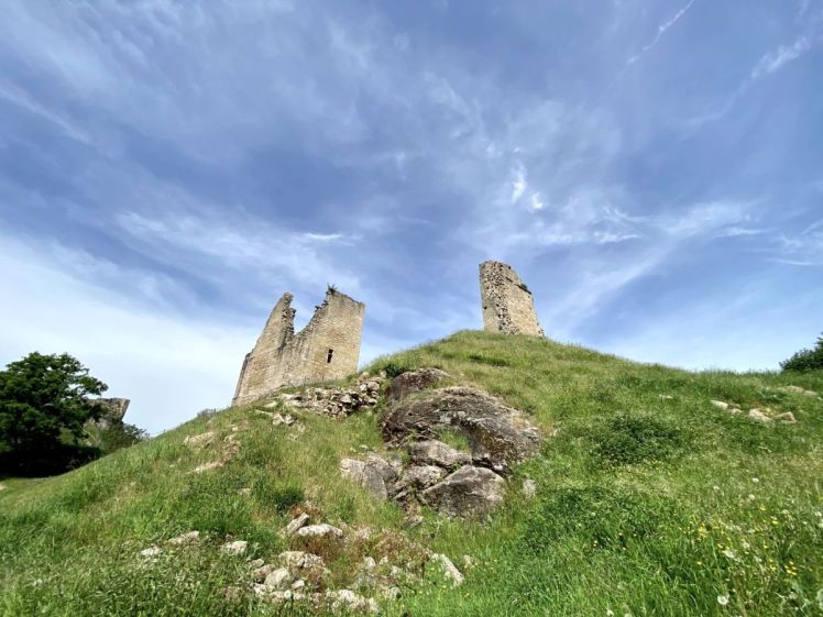Château de Crozant en Creuse