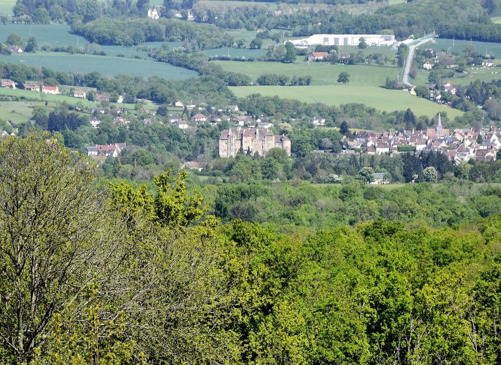 Boussac Les pierres Jaumâtres panorama Creuse 