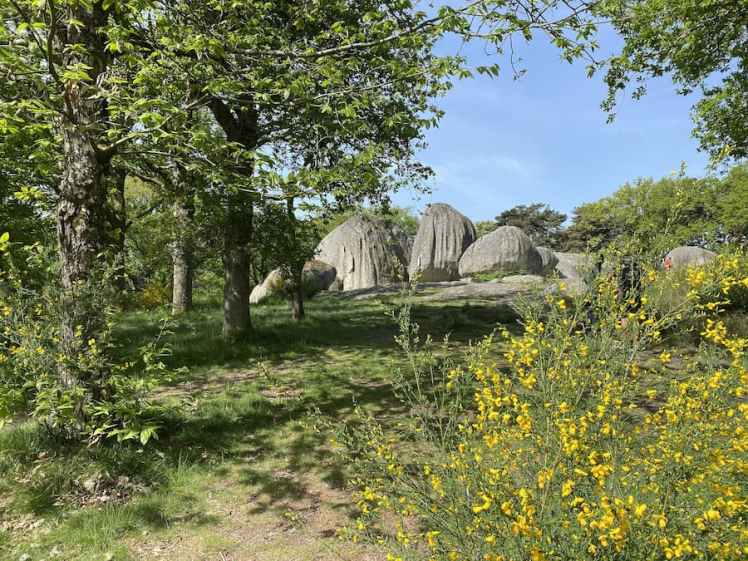 Rochers Pierres Jaumâtres dans la Creuse