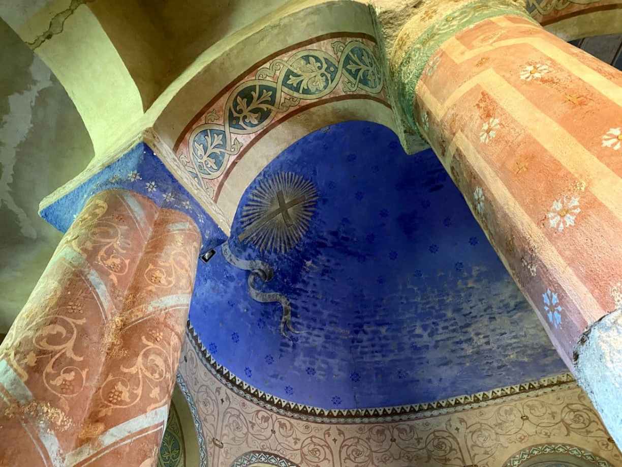 Toulx-Sainte-Croix peintures de l'église