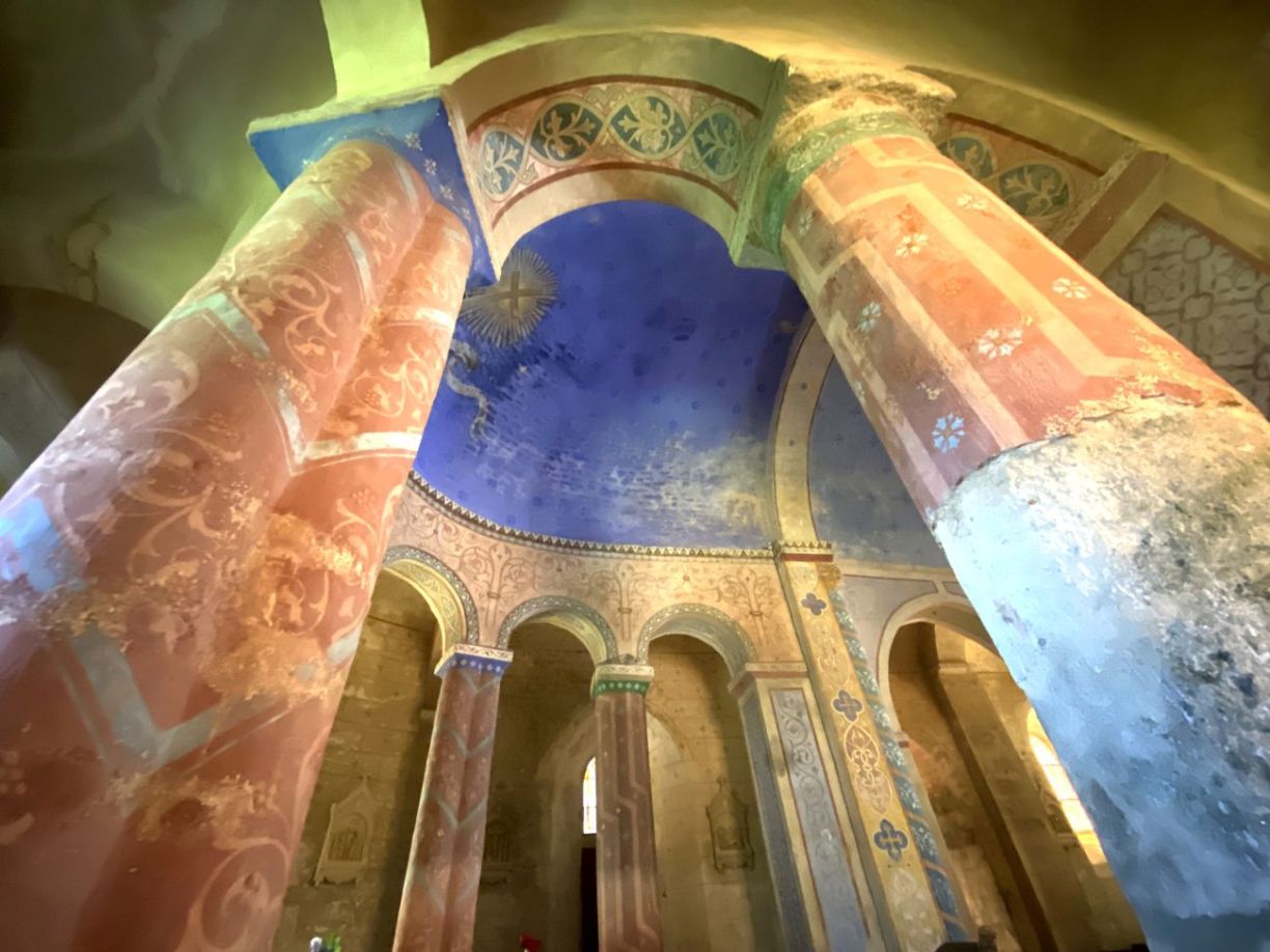 Peintures de l'église de Toulx-Sainte-Croix