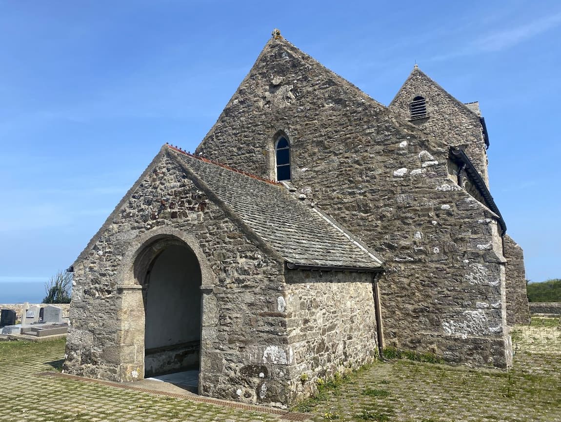 Manche Jobourg église