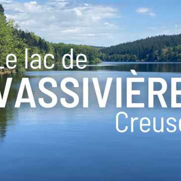 Lac de barrage sur le plateau de Millevaches