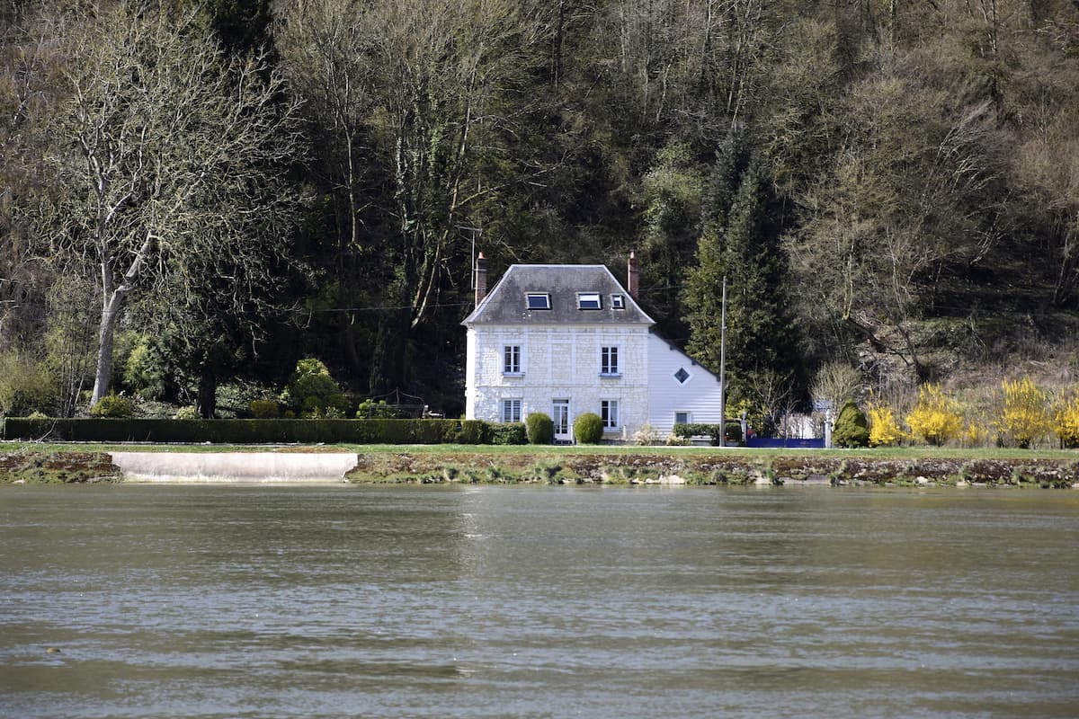 Normandie : bords de Seine à Jumièges