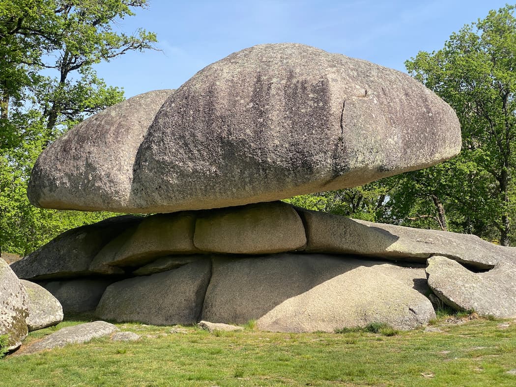Creuse rochers Pierres Jaumâtres