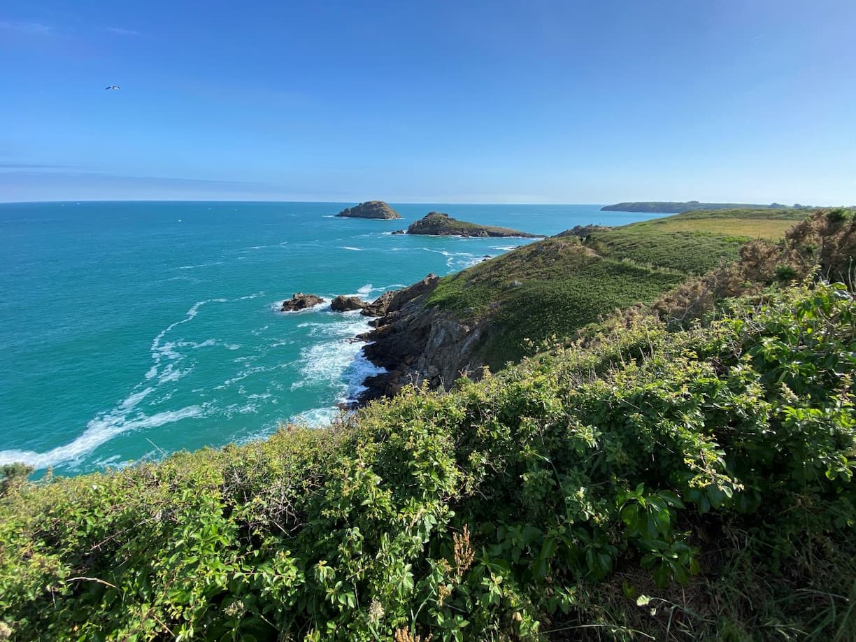 Chemin de randonnée à Cancale