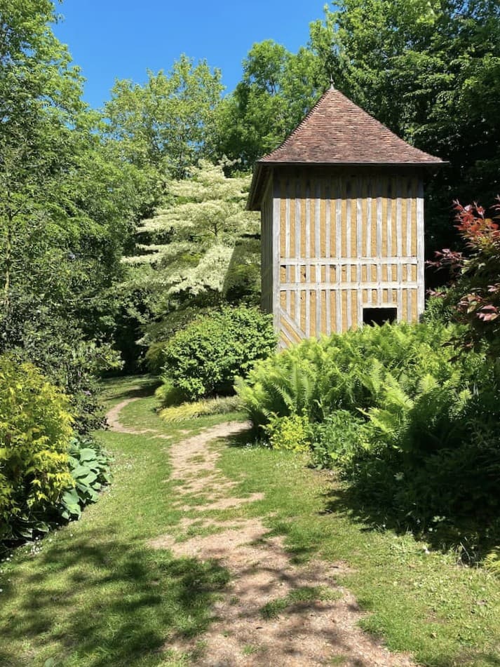 Jardins du Pays d'Auge à Cambremer pigeonnier