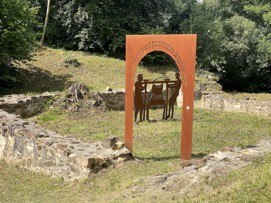 Normandie : le château de Ganne en Suisse Normande